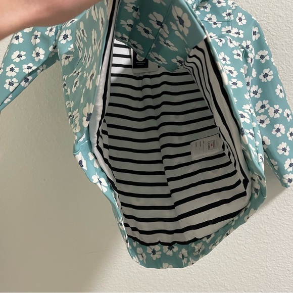 Week-end à la Mer Teal Floral Jacket - Picture 7 of 8